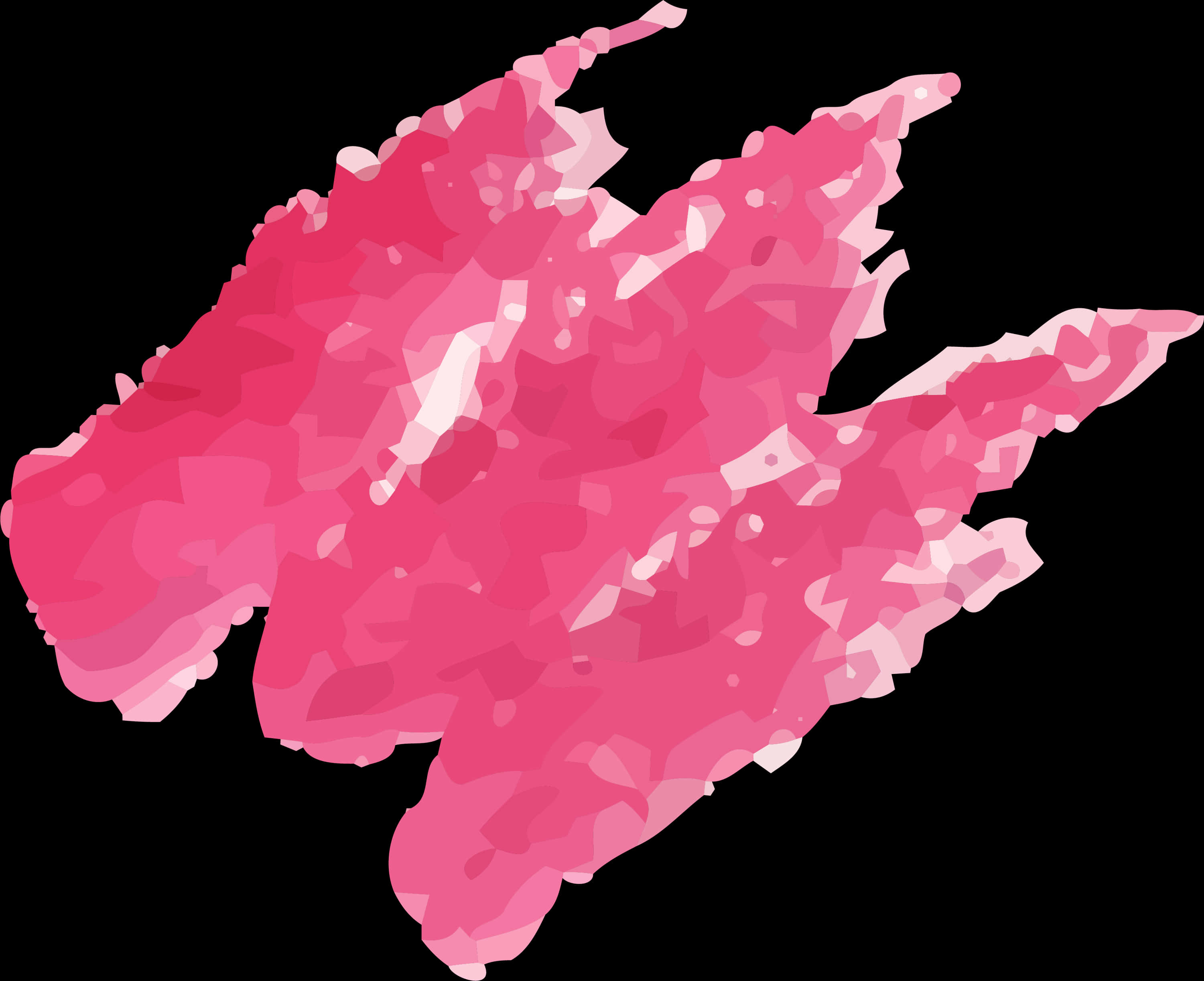 Abstract Pink Crystal Graffiti Art.jpg