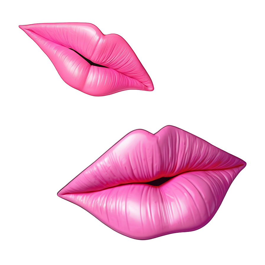 Abstract Pink Lips Artwork Png Yan37