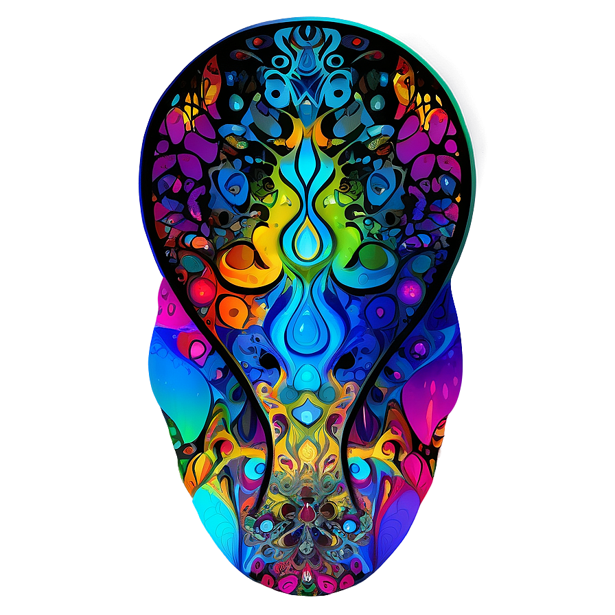 Abstract Psychedelic Dreams Png 06202024