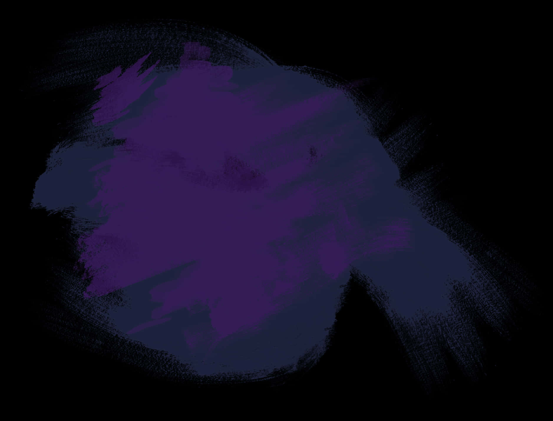 Abstract Purple Brushstrokes Dark Background