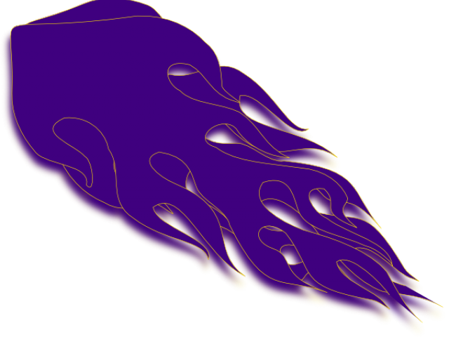 Transparent Purple Fire Png - Blue And Purple Flames Clipart, Png Download PNG with transparent background