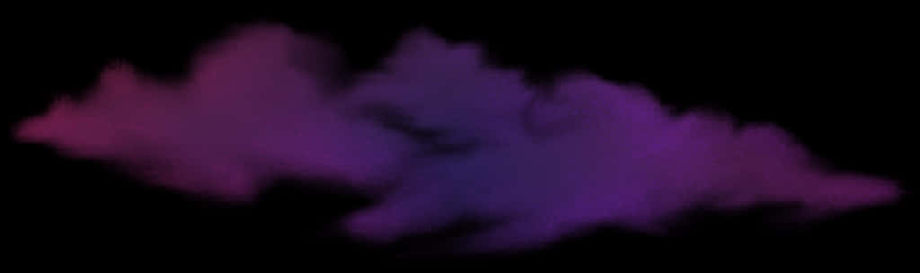 Abstract Purple Haze Clouds