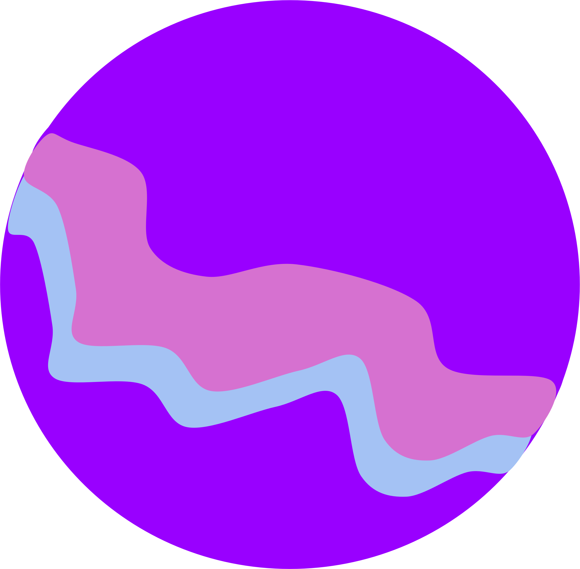 Abstract Purple Planet Illustration PNG image with a transparent background, free high-resolution download