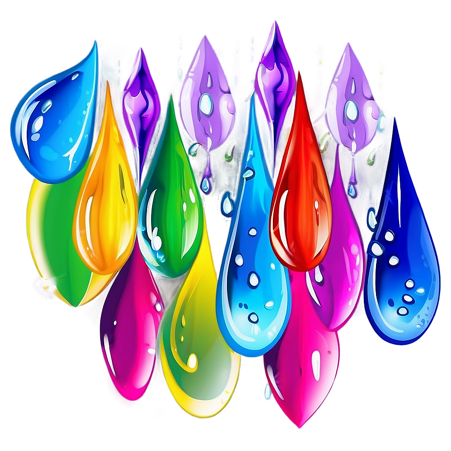 Abstract Raindrop Art Png Imu59