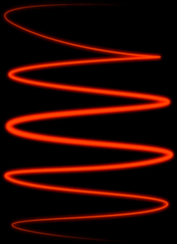 Transparent Red Swirl Png - Neon Light Red Spiral, Png Download PNG with transparent background