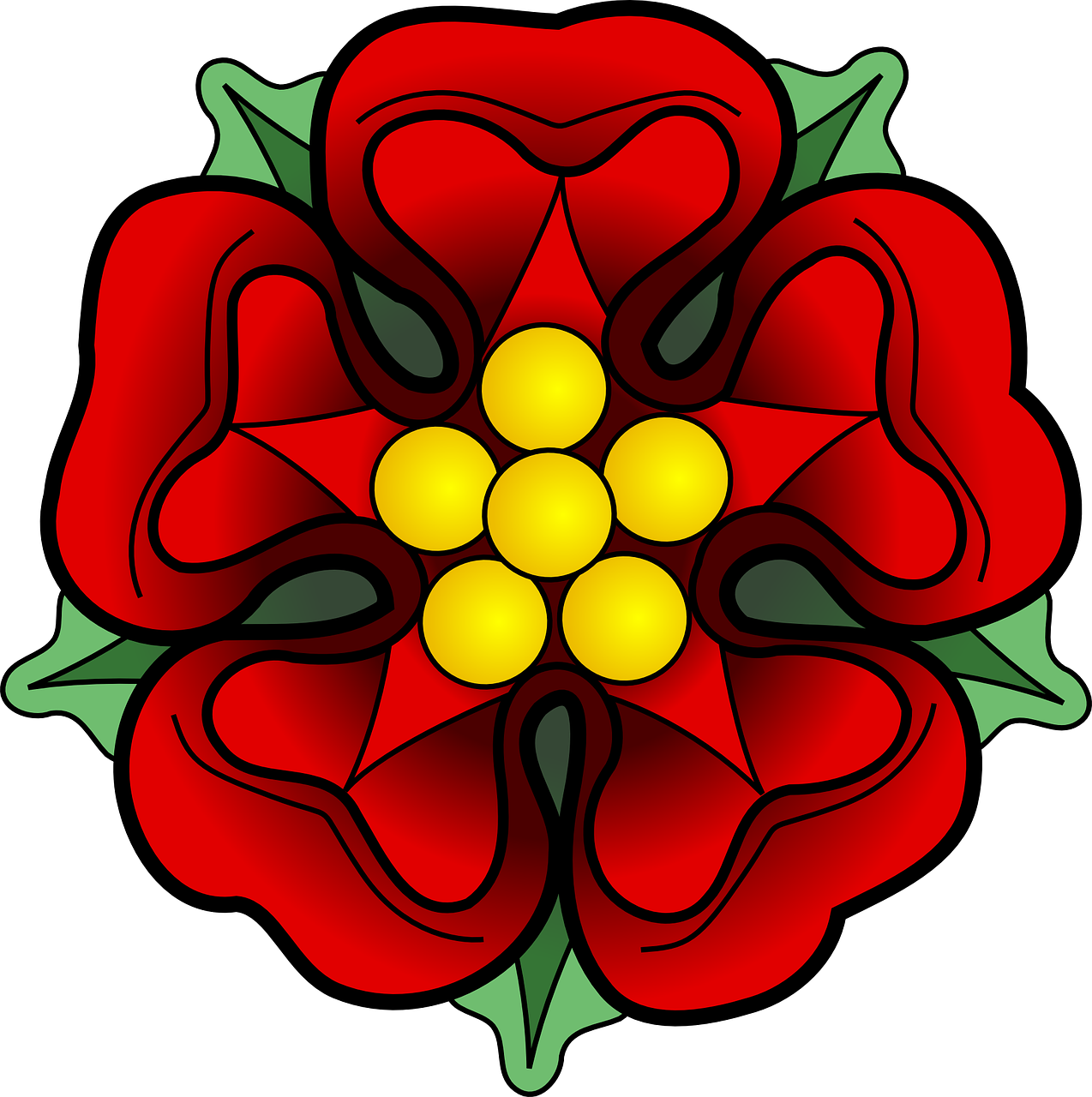 Tudor Rose Large, HD Png Download PNG with transparent background