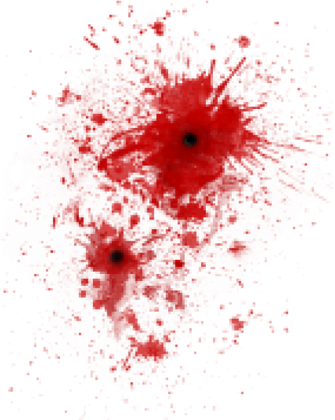 Abstract Red Spatter Pattern