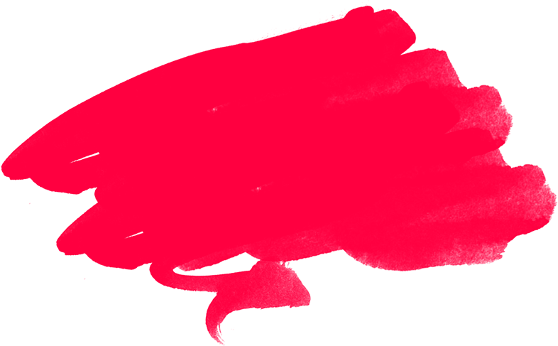 Abstract Red Speech Bubble