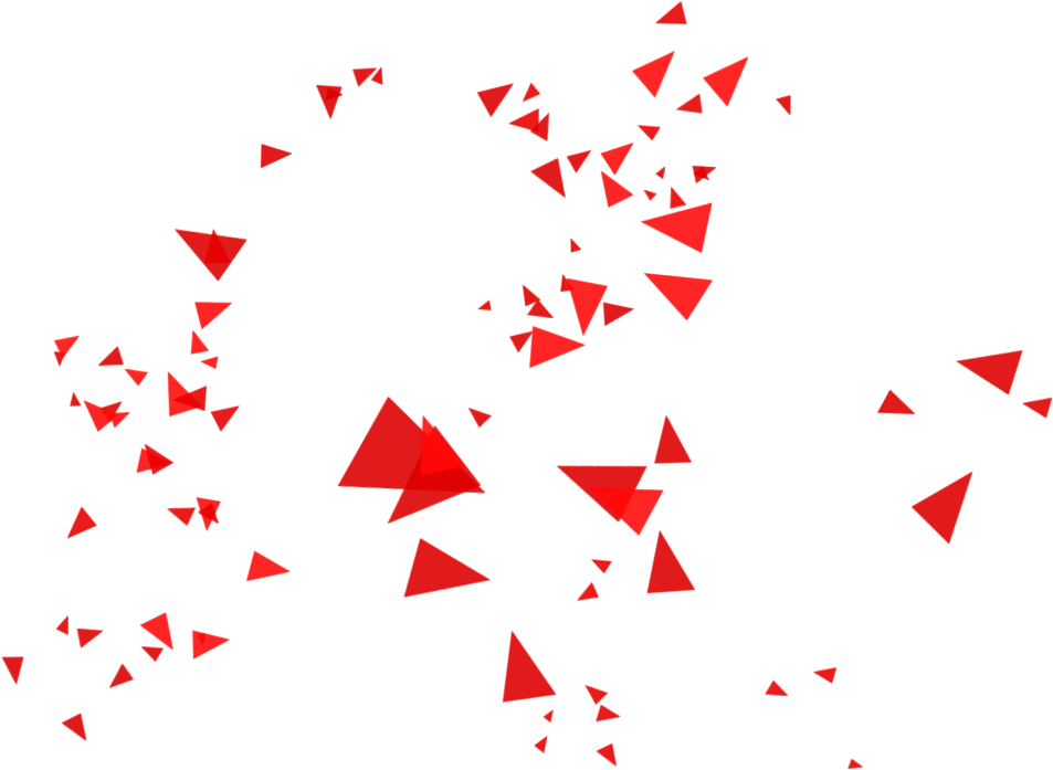 Abstract Red Triangles Pattern