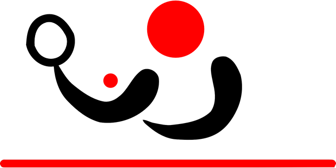 Abstract Redand White Geometric Shapes PNG with transparent background