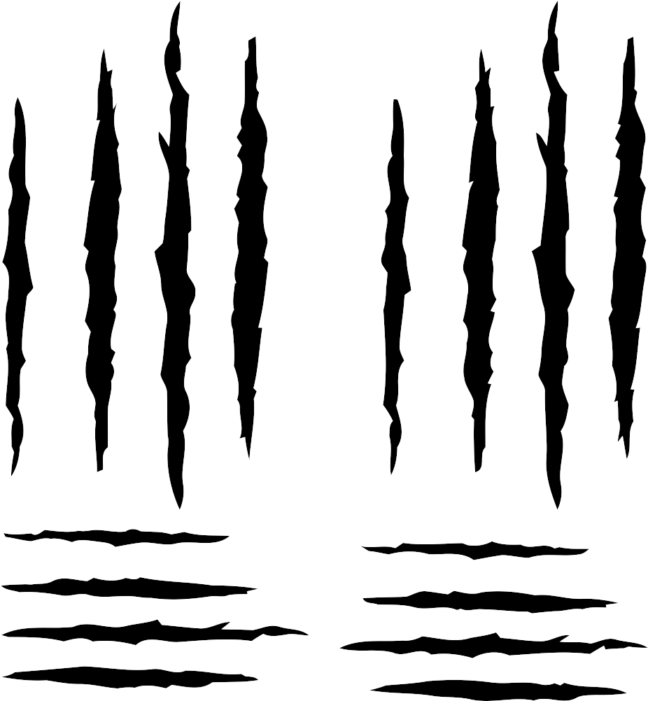 Scratches Claw Png Image - Bear Scratch, Transparent Png PNG with transparent background