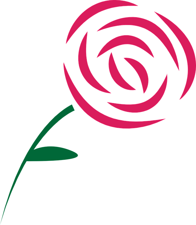 Abstract Rose Art.svg