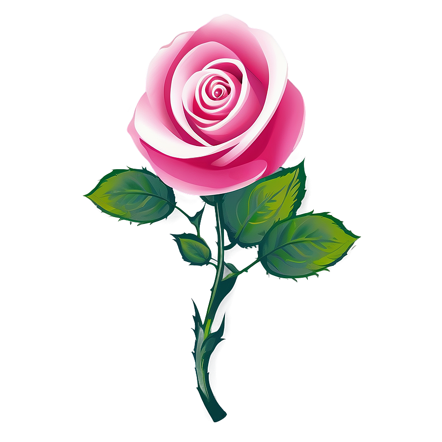 Abstract Rose Png 37