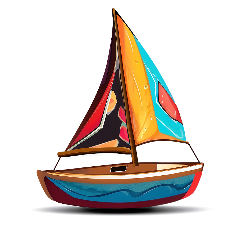 Abstract Sailboat Art Png Lyw