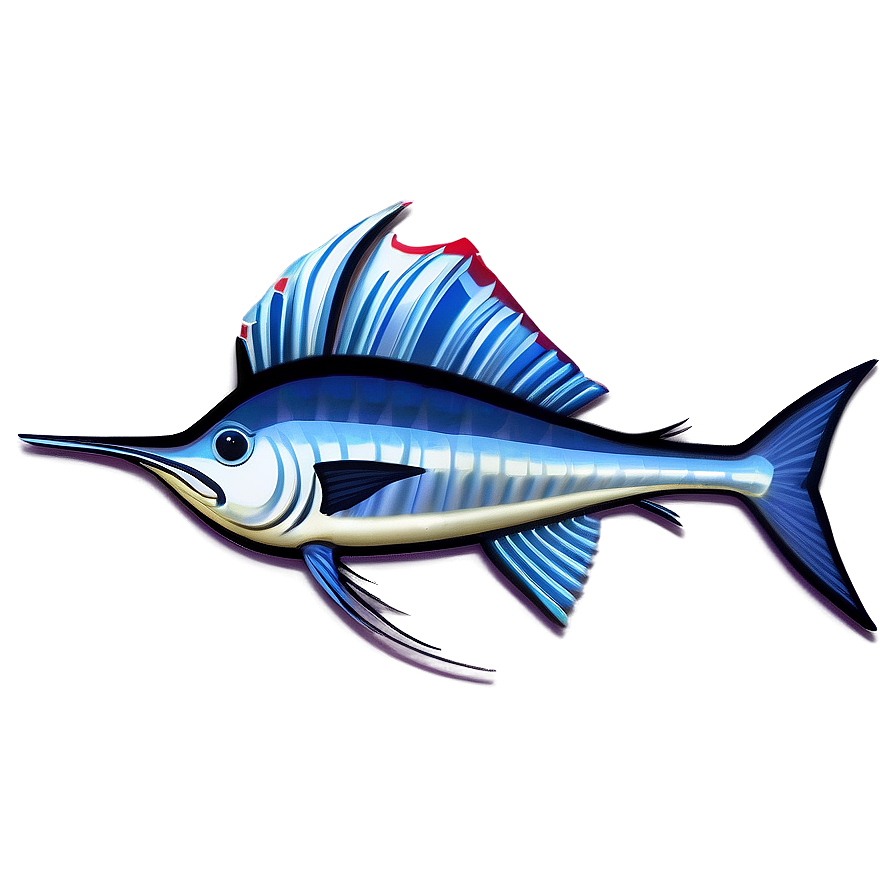 Abstract Sailfish Image Png 8