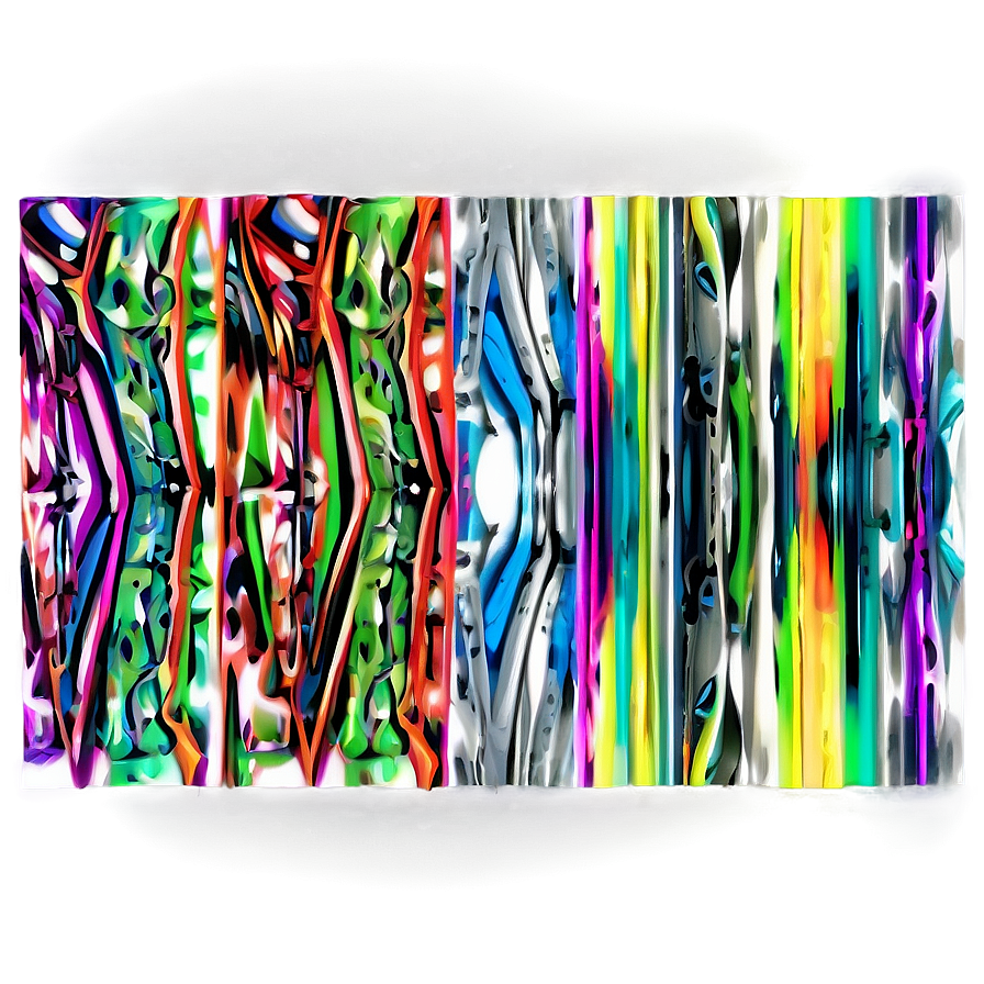 Abstract Scanlines Art PNG 06202024 PNG image with a transparent background, free high-resolution download