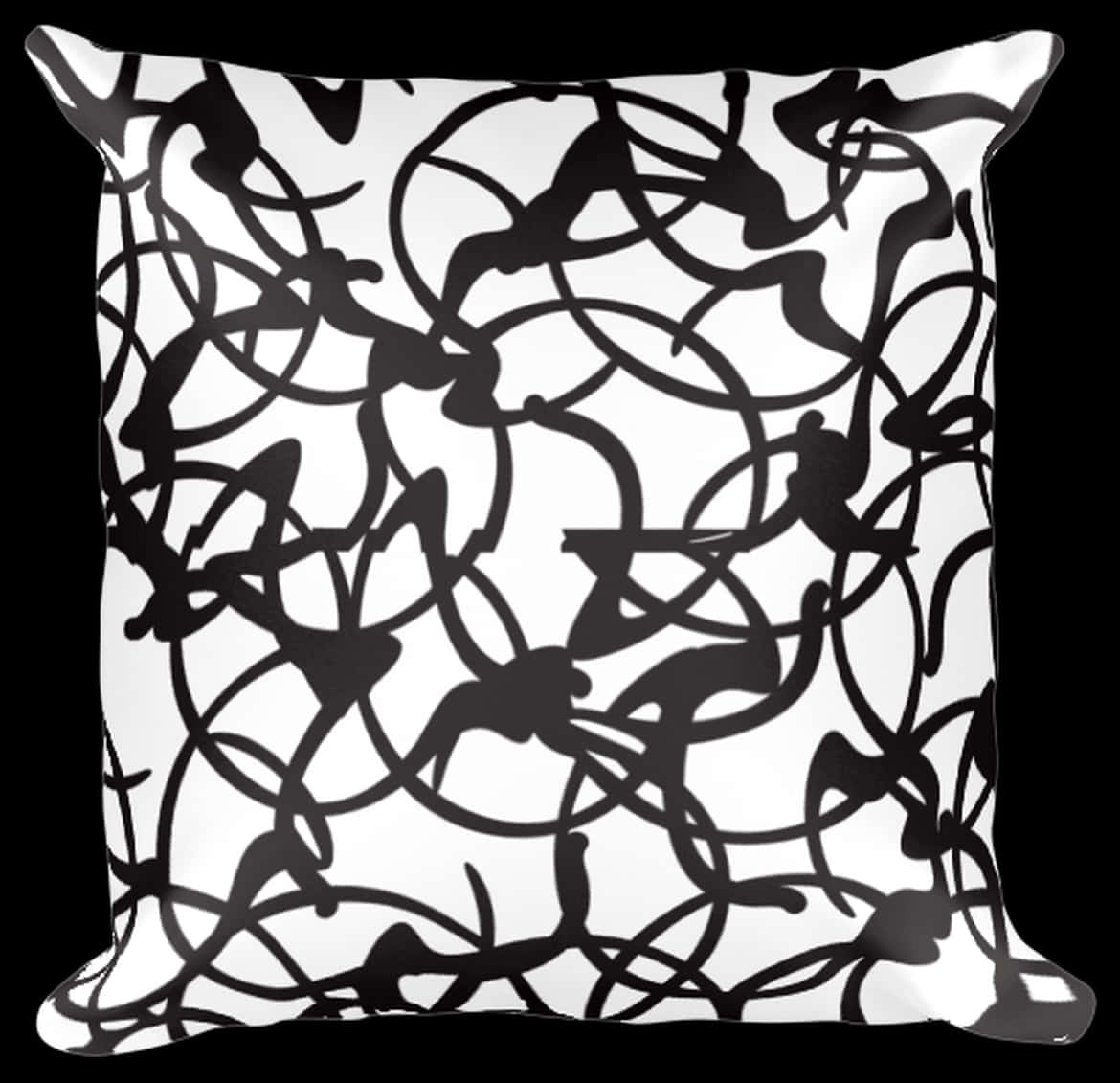 Abstract Scribble Design Cushion