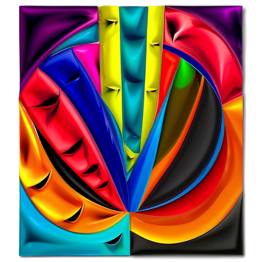 Abstract Shapes Artwork Png Vbq82