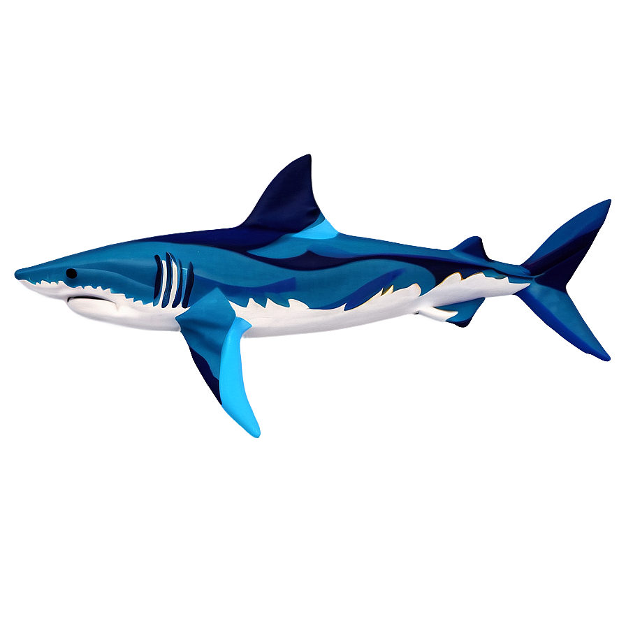 Abstract Shark Art Png 2