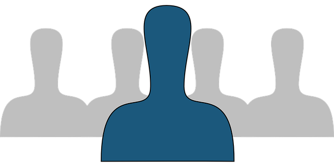 Abstract Silhouette Group Discussion PNG with transparent background