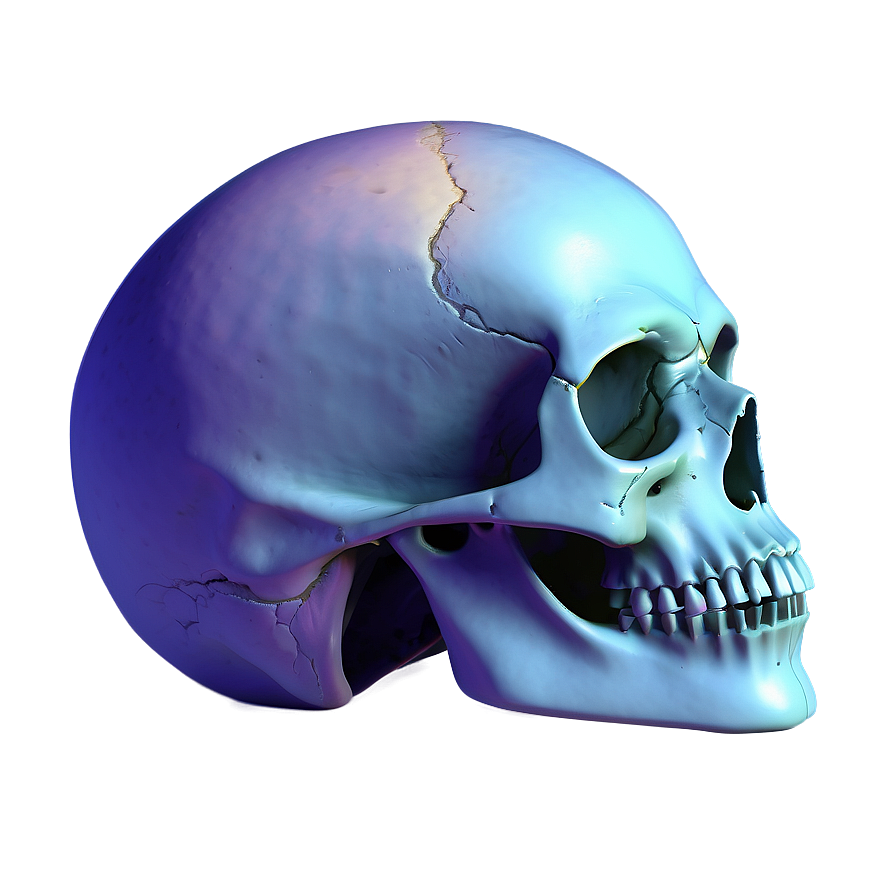 Abstract Skull Concept Png D