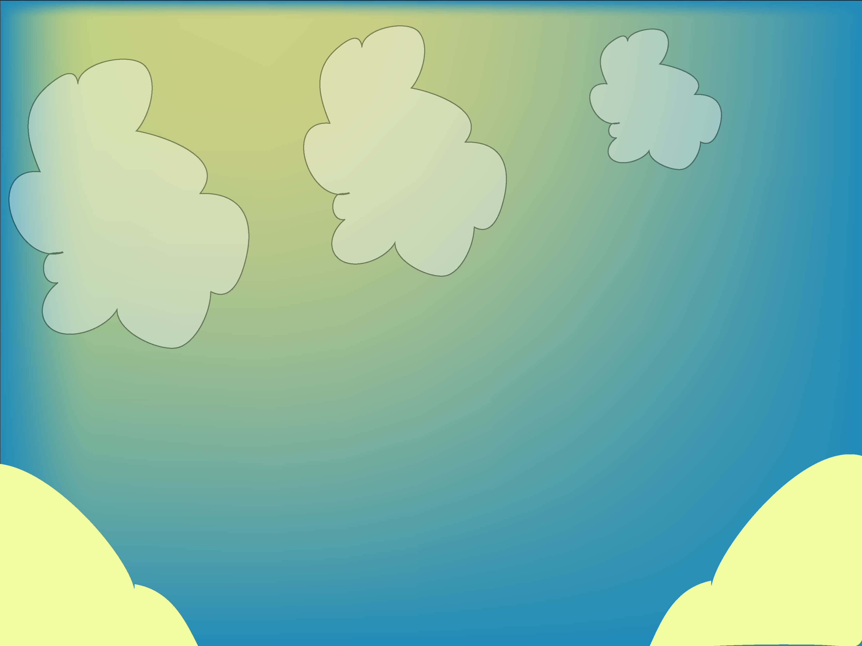 View Media - Background Cartoon Games Sky, HD Png Download
