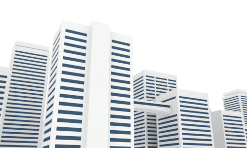 Abstract Skyscrapers Graphic PNG image with a transparent background, free high-resolution download