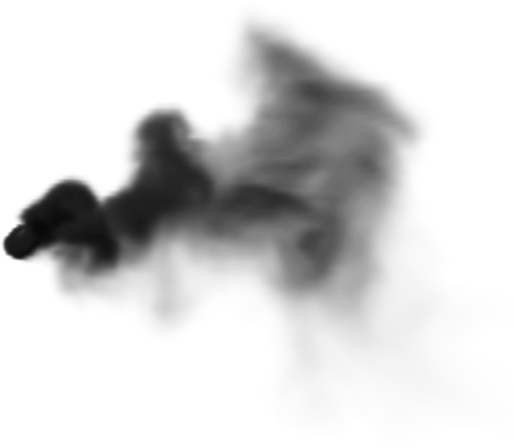 Abstract Smoke Plume Graphic PNG image with a transparent background, free high-resolution download
