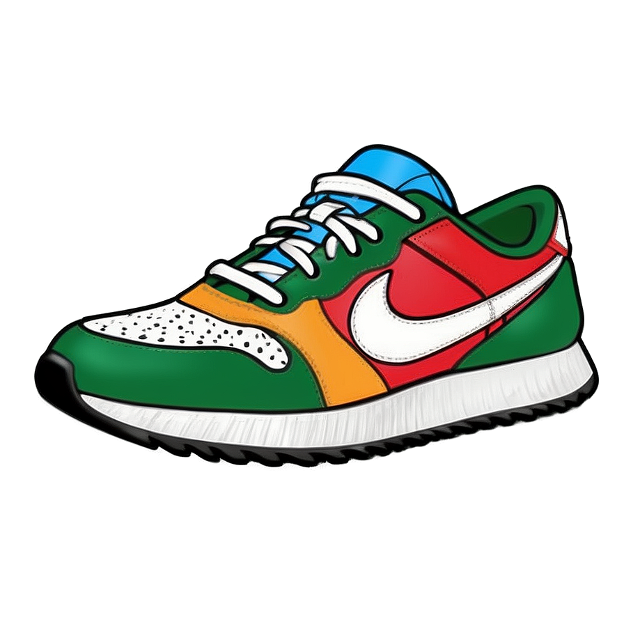 Abstract Sneakers Png 05242024