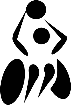 Abstract Soccer Player Icon PNG with transparent background