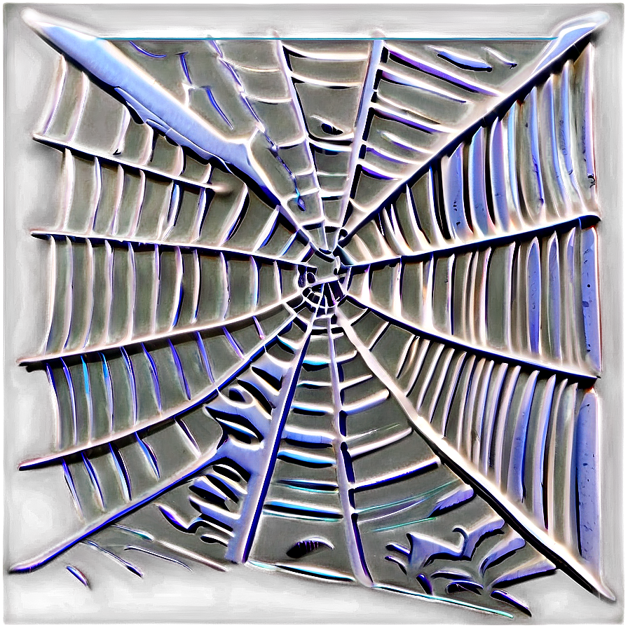 Abstract Spider Web Artwork