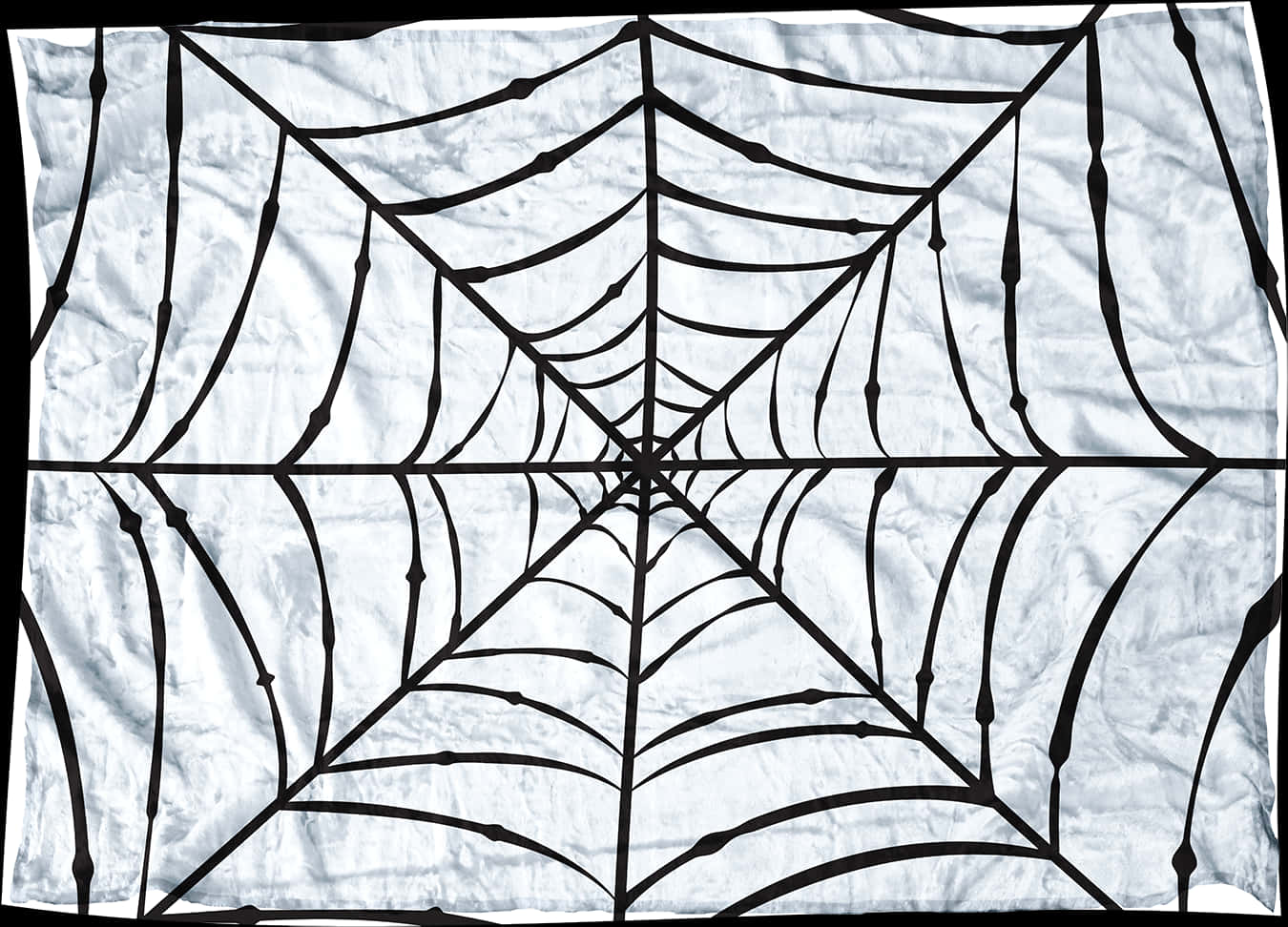 Abstract Spider Web Design PNG with transparent background