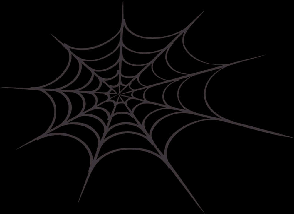 Abstract Spider Webon Black Background PNG with transparent background