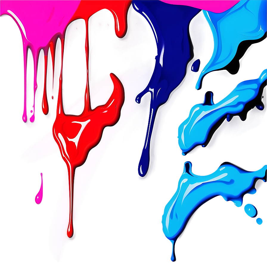 Abstract Spray Paint Drip Png Gyq