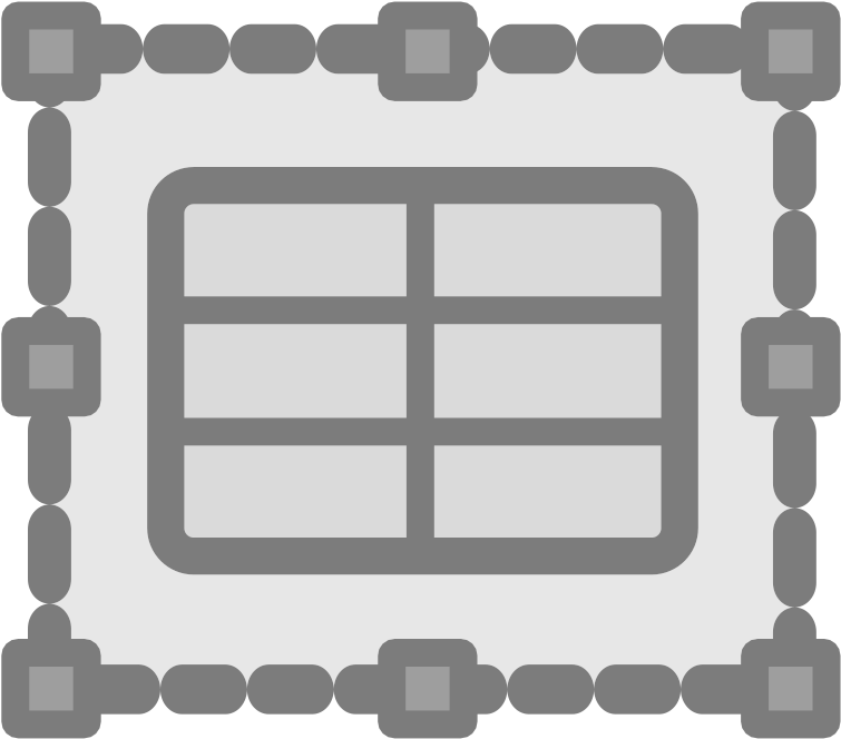 Abstract Spreadsheet Icon