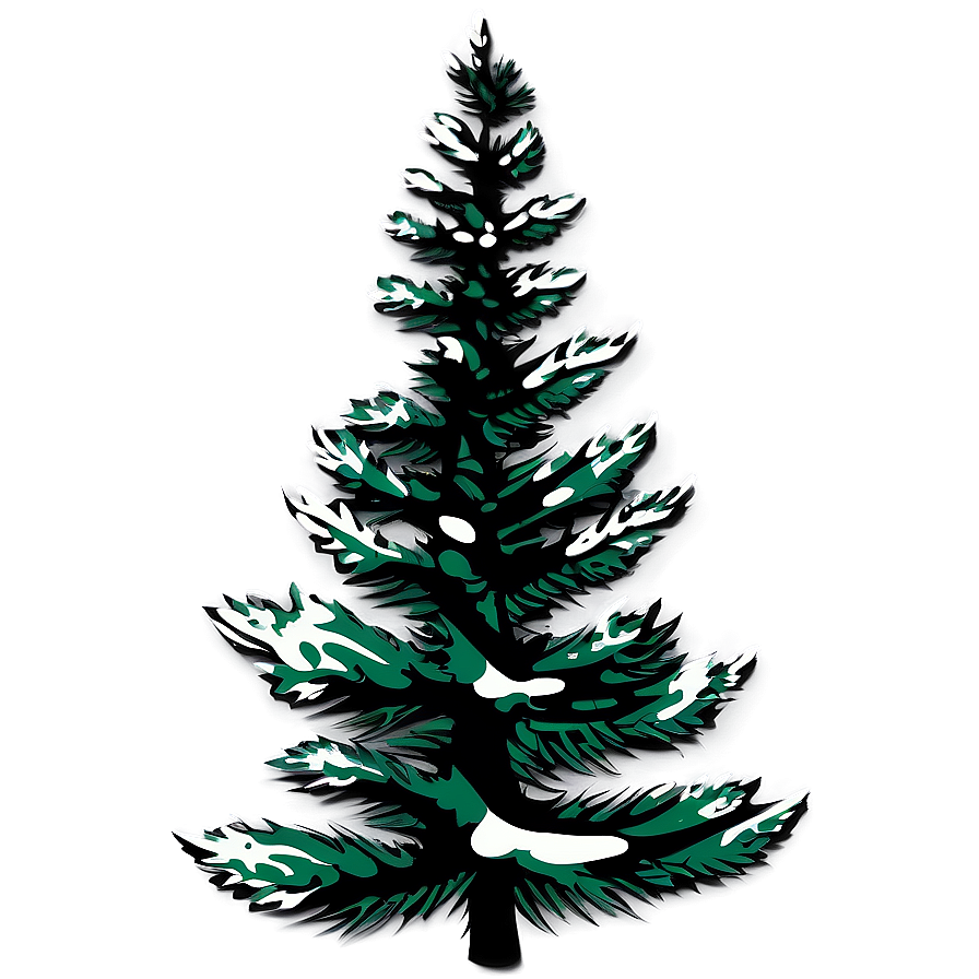 Abstract Spruce Tree Graphic Png Usu39