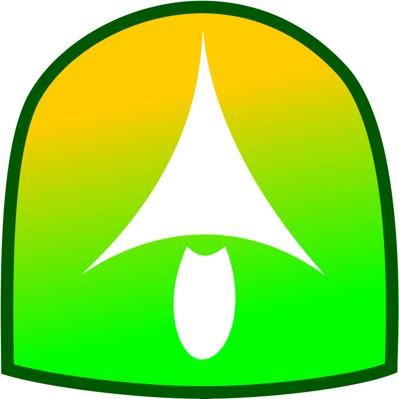 Abstract Star Trek Insignia PNG with transparent background