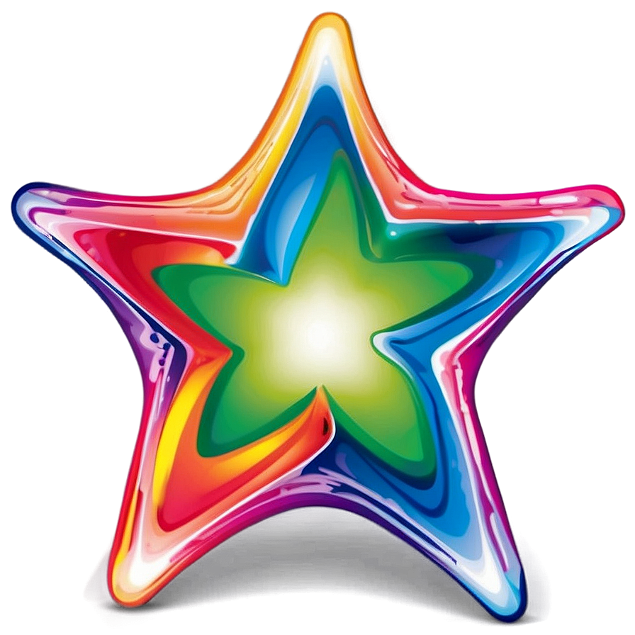 Abstract Star Vector Art Png 53