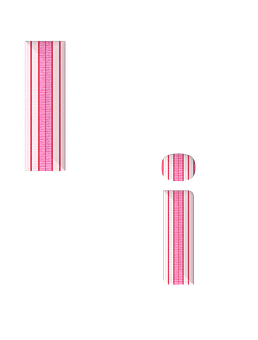 Abstract Striped Lowercase I PNG with transparent background