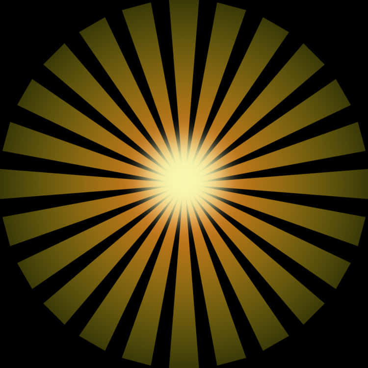 Abstract Sunburst Background PNG with transparent background