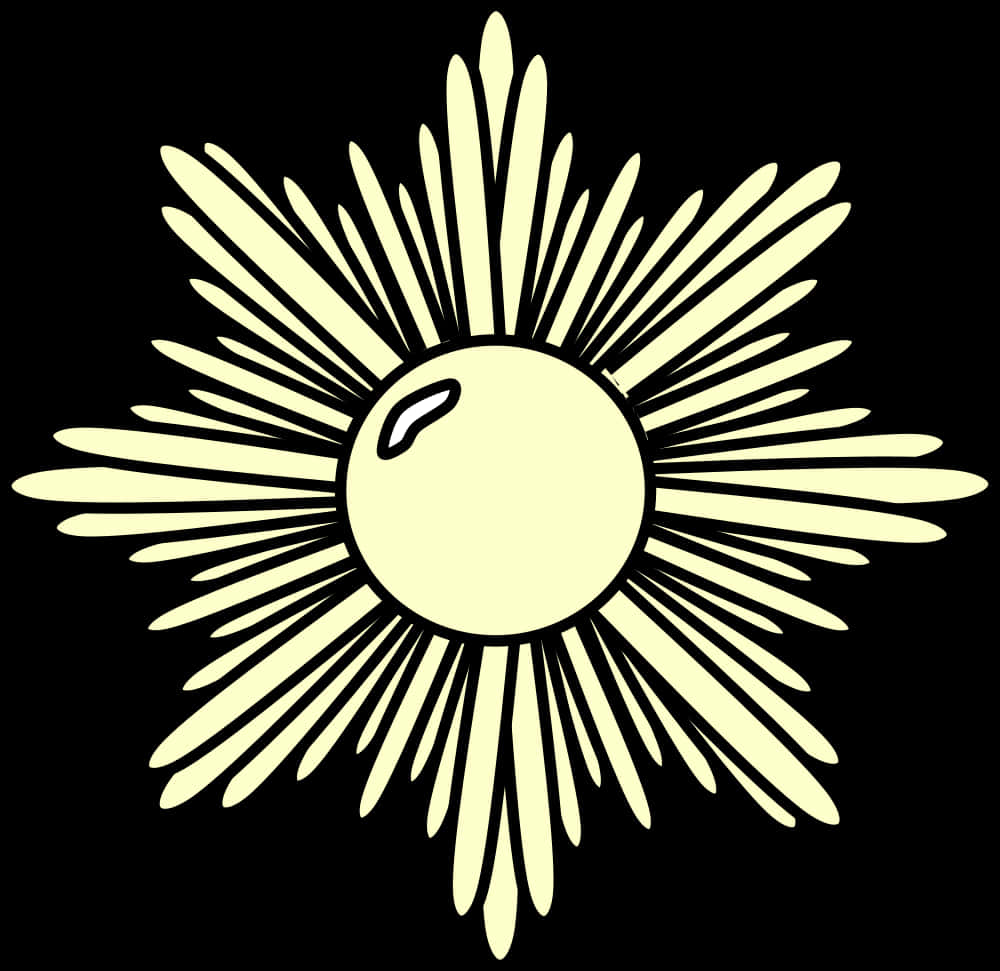 Abstract Sunburst Graphic PNG image with a transparent background, free high-resolution download
