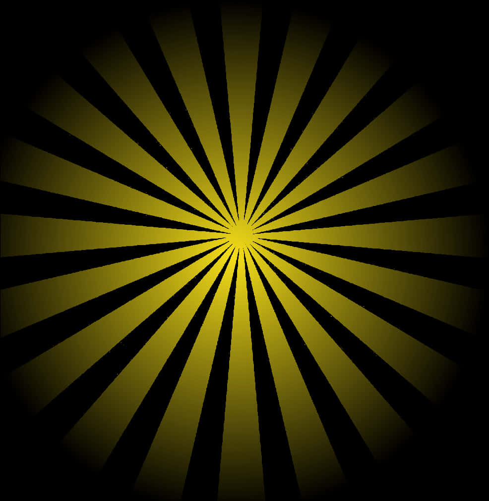 Abstract Sunburst Pattern PNG with transparent background