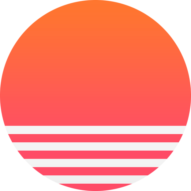 Abstract Sunrise Gradient Background