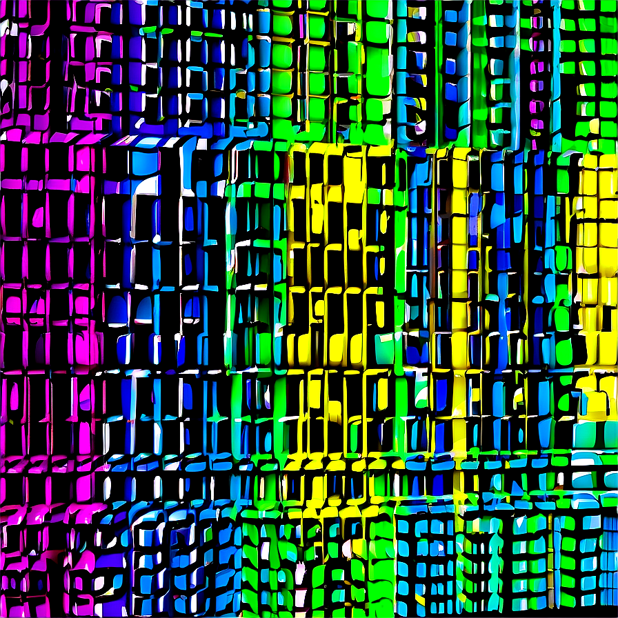 Abstract Techno Pattern PNG 06242024 PNG with transparent background