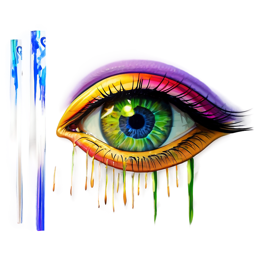 Abstract Third Eye Art Png Cpx