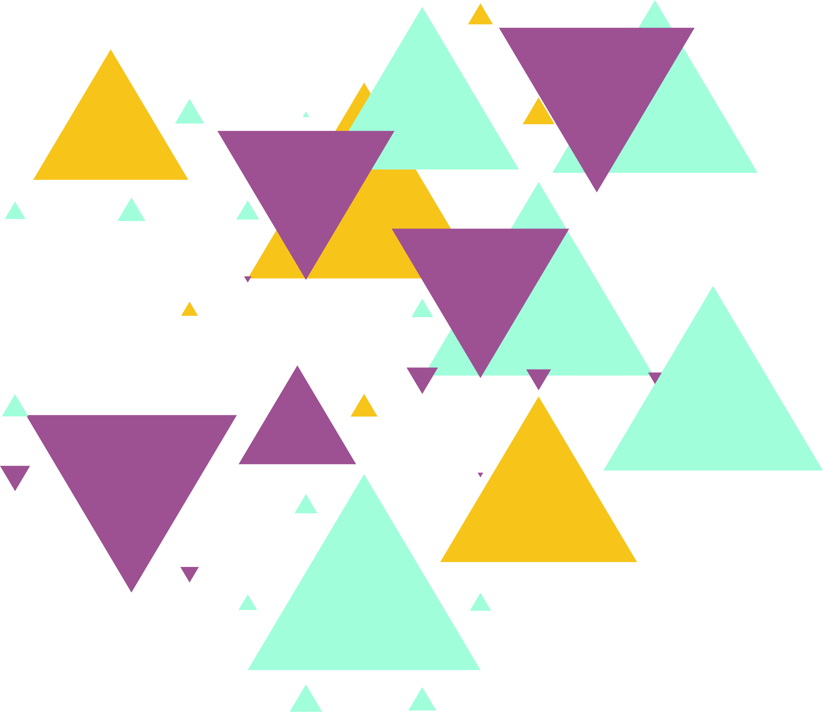 Abstract Triangles Pattern