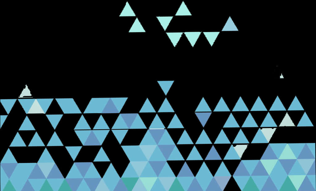 Abstract Triangular Pattern Background