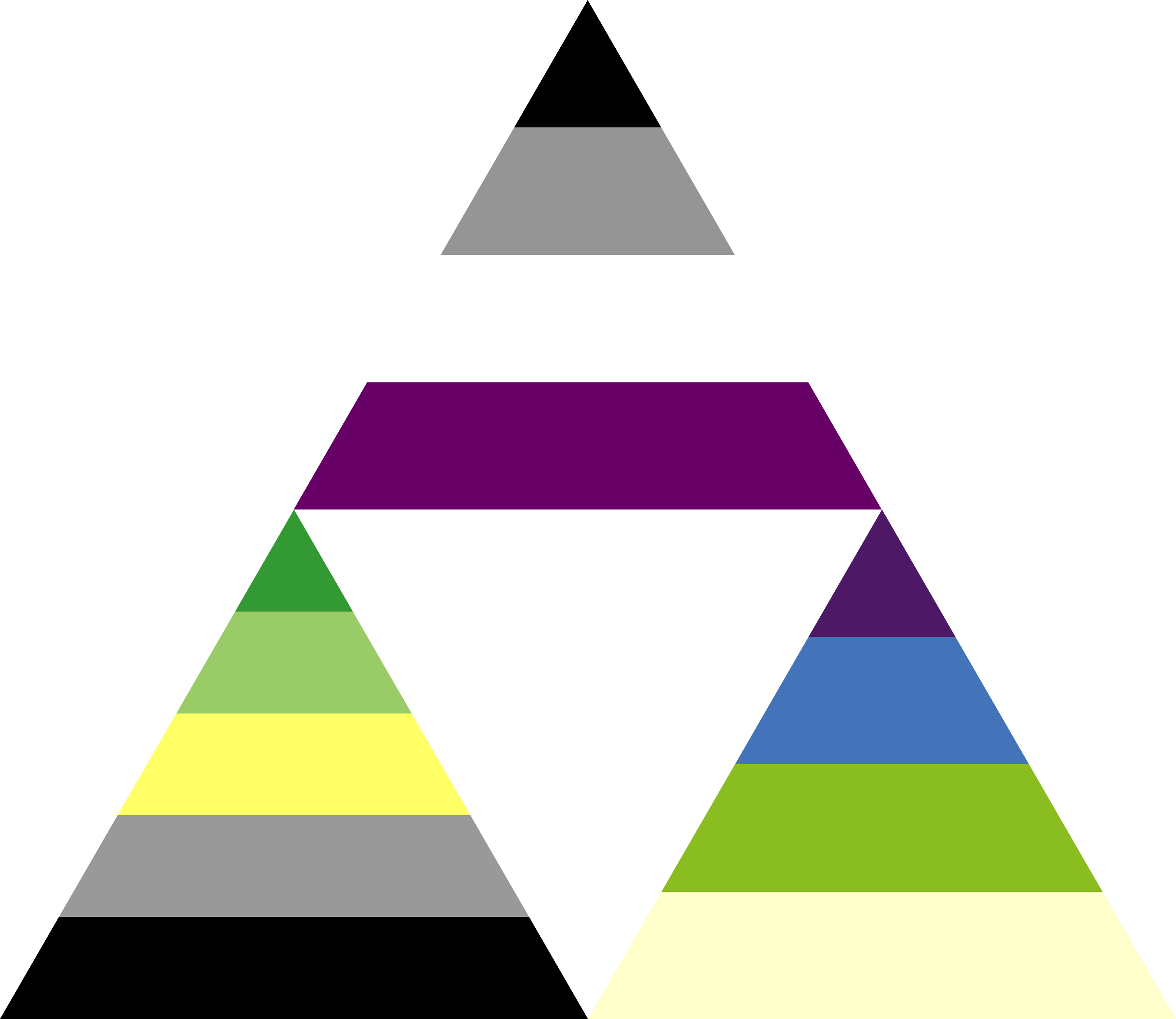 Transparent Pride Flag Clipart - Asexual And Aromantic Flag, HD Png Download PNG image with a transparent background, free high-resolution download