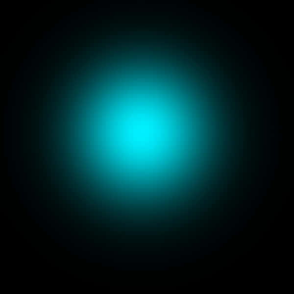 Abstract Turquoise Glow