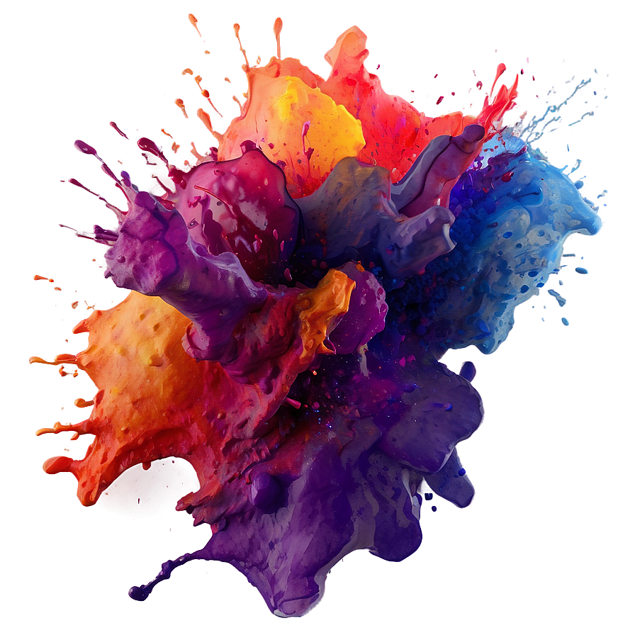 Abstract Watercolor Splash Png 06202024